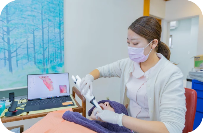 01　カウンセリング・口腔内検査